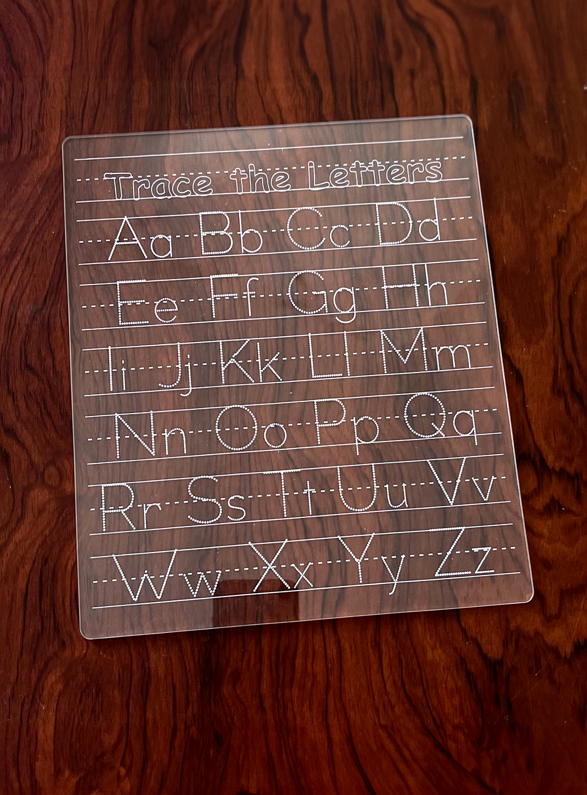 Tracing Board Set ( 4 Tracing Boards ) English