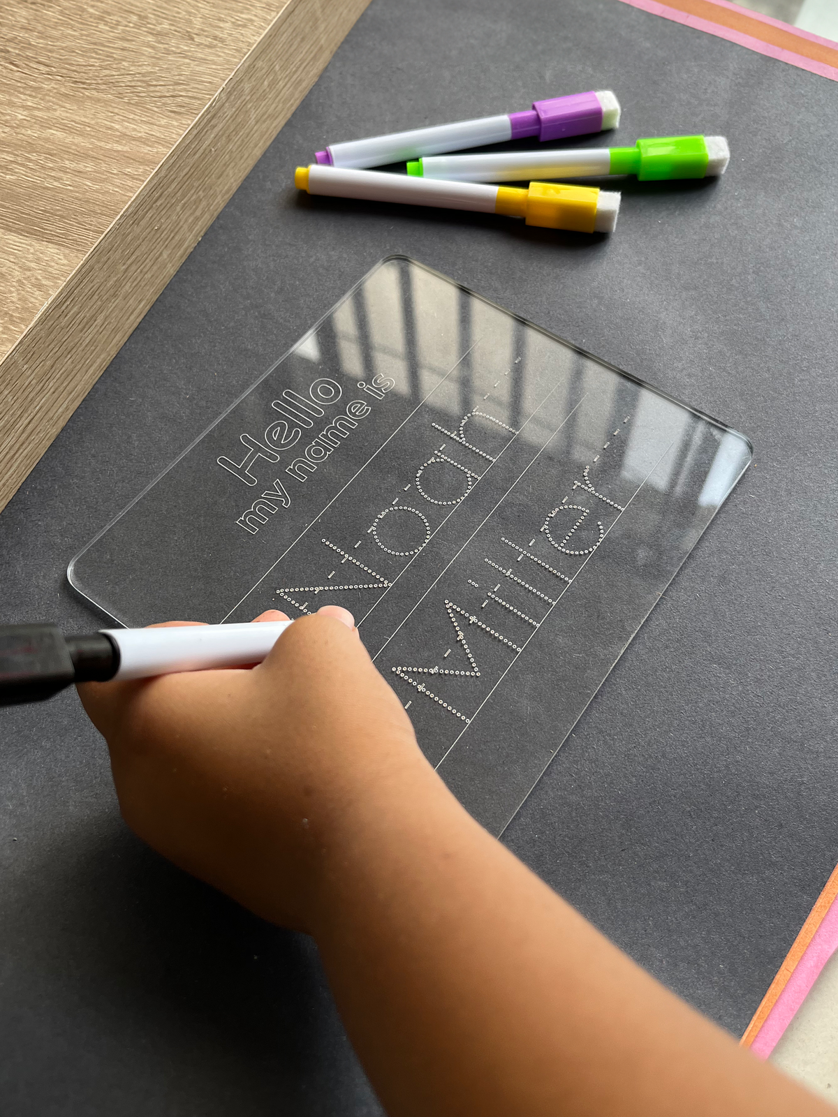 Name Tracing Board ( 2 lines ) English