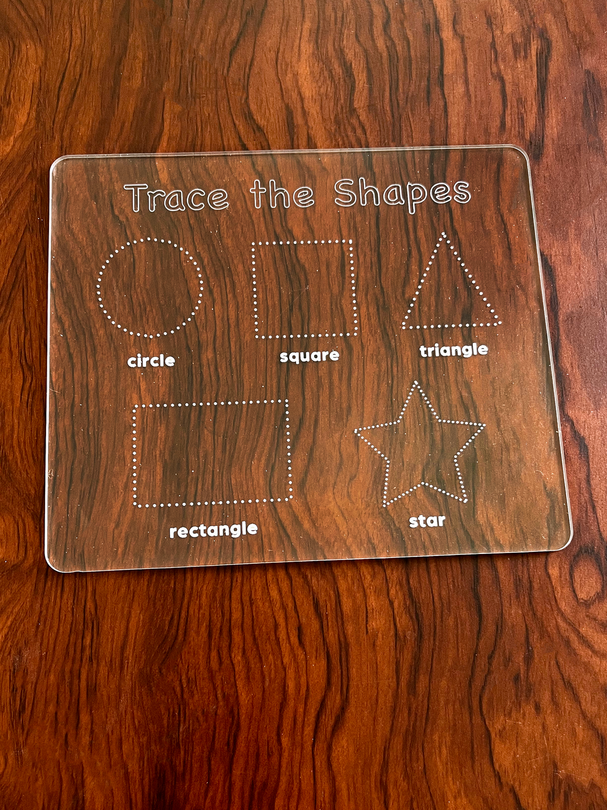 Tracing Board Set ( 4 Tracing Boards ) English