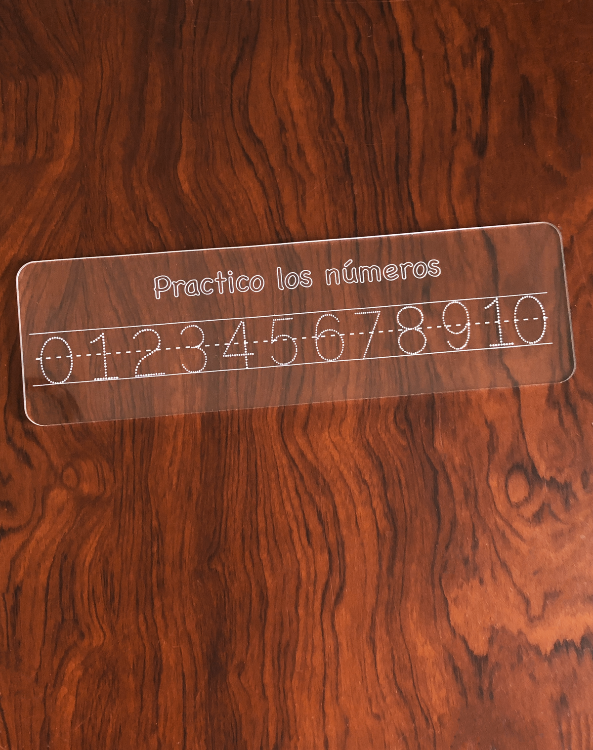 Trazo los Números del 1 al 10