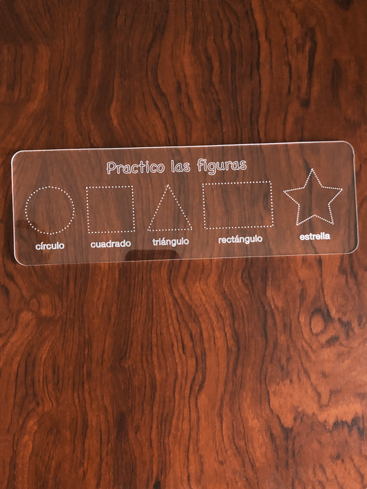 Tablero de Trazar Las Figuras
